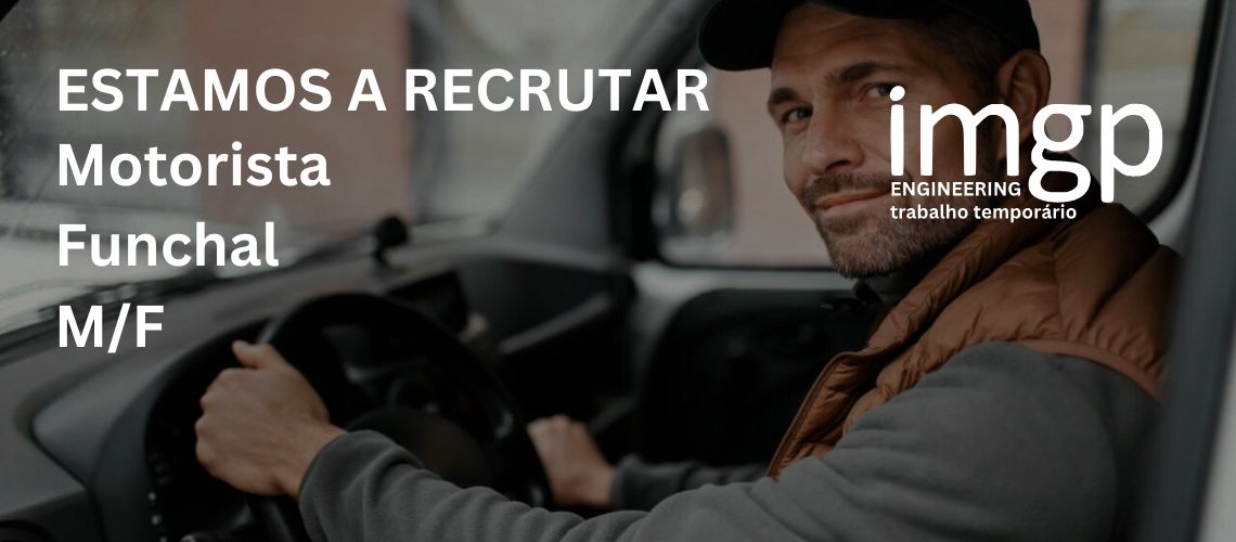 Motorista (Carrinha de 9 Lugares)